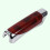 Red Grain Kohlefaser Handbrems Innendekorabdeckung 10