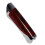 Red Grain Kohlefaser Handbrems Innendekorabdeckung 8