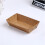 30 serviertablett bootform 16x11x4 cm kraftpapier mit beschichtung 9