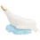 Ceramic Dolphin Shaped Soap Holder For Bathroom 1