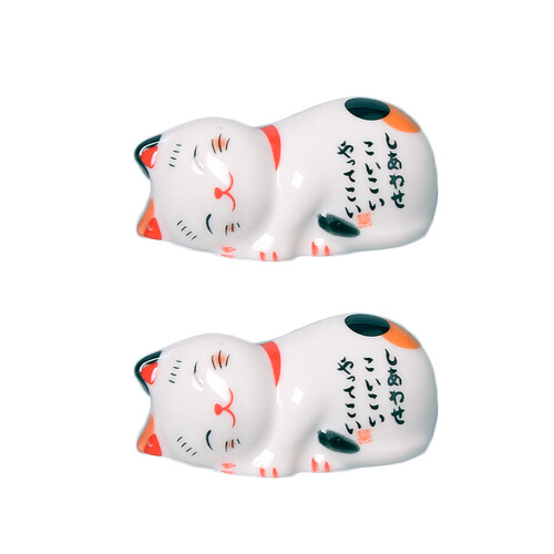 6 Keramik Japanische Essstäbchenablage Halter 2