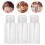 3St Doseerfles Reisset Make-Up Remover, Lichtgewicht Wit Plastic 8