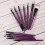12Stk Holzgriff Nylonborsten Make-up Set -183 10