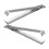 2 knoblauchhautentferner aus , knoblauchzange 1