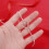 Kette Dekorative Bling Verstellbar Abnehmbar 9