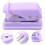 Adjustable Purple Hole Puncher Strong ABS Manual Paper Puncher 3