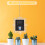 5pcs Rectangular Shaped Hanging Wooden Blackboard Chalkboard Wordpad 4