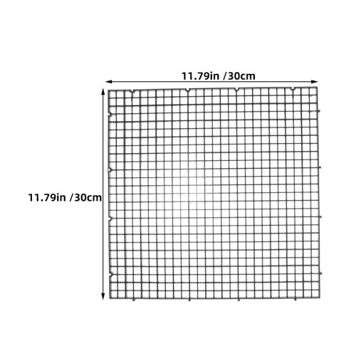 4 aquariengitter kunststoff mit clips, eierkarton- , filtration 2