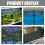4 aquariengitter kunststoff mit clips, eierkarton- , filtration 9