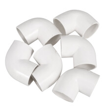 6 pvc 90-grad verbinder 50 mm für möbel