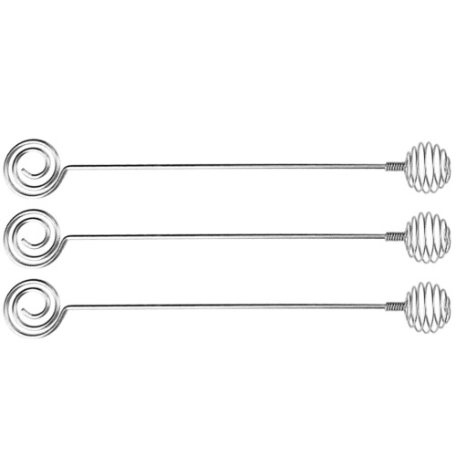 3-teiliges Set: Honigrührstäbchen aus , Honiglöffel