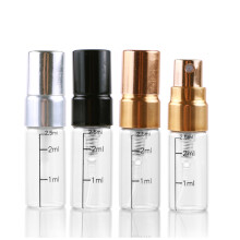 6 Pcs 2.5ml Glass Spray Bottle For Perfume Makeup Skin Care