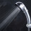 duschset mit , , regenduschkopf, silber 3