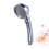 duschset mit , , regenduschkopf, silber 9