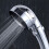 duschset mit , , regenduschkopf, silber 8
