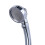 duschset mit , , regenduschkopf, silber 6