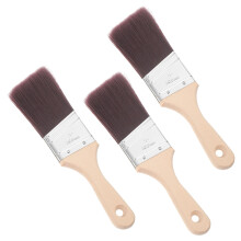 3 Stück Seidenborstenpinsel 22x5x1,5 Cm