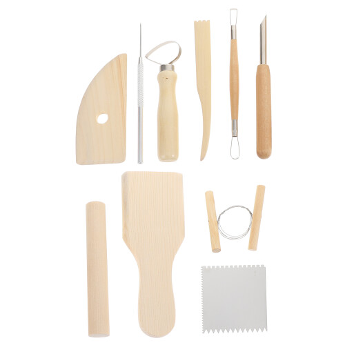 Zehuanyu  Model Kits Clay Flat Wire Cutter Tools Pottery Modeling 2