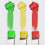 3 Stück Seidenborstenpinsel 22x5x1,5 Cm 4