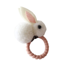 Rabbit Stretch Haargummi Für Kinder Und Baby (Weiß)