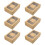 1 satz kuchenverpackungsboxen mit 1