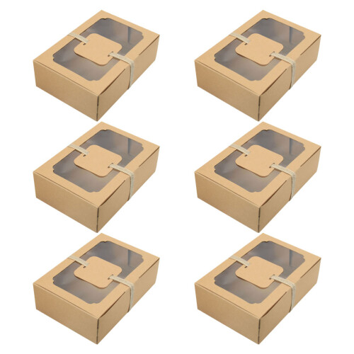 1 satz kuchenverpackungsboxen mit
