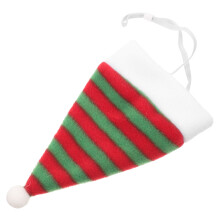 haustierkostüm für katzen und mit weihnachtsmütze