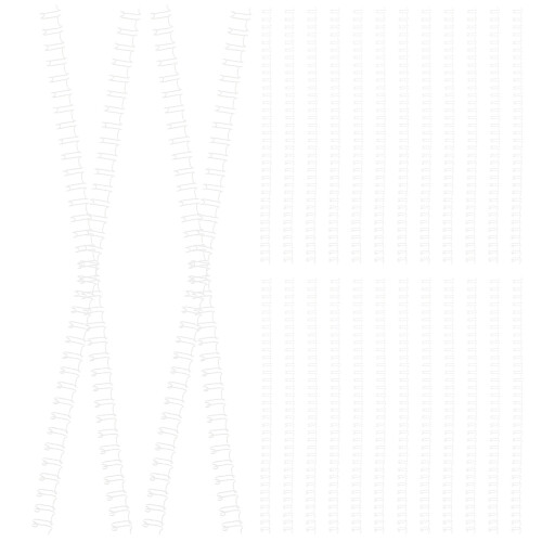 100 blattringe für diy notizbuch schnellhefterringe