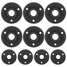 10 20 mm verformbare bodenflansche gusseisen 1/2 zoll 3-