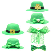 1 satz st. patricks day weinflaschendekorationen mit mini-