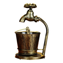 vintage aschenbecher aus schmiedeeisen handgefertigt für bar café