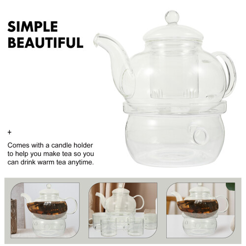 kung-fu-tee mit tasse, kerzenhalter und , duftendes set 2