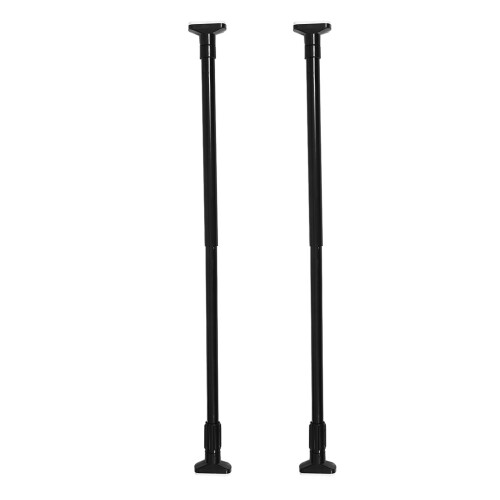 2 spannvorhangstange verstellbar für