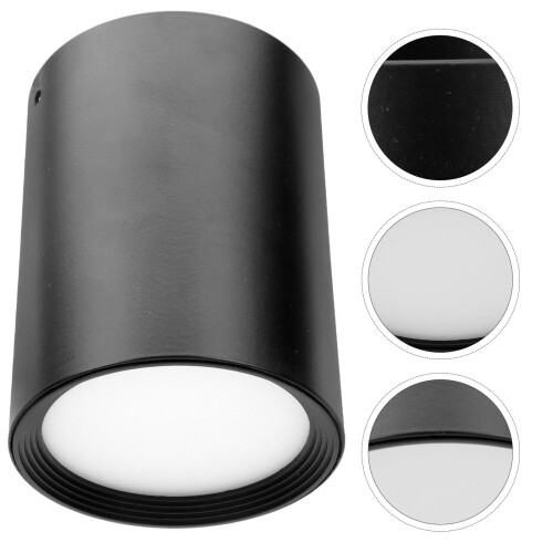 1 led-einbau-downlight deckenleuchte ohne ausschneiden schwarz 2