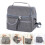 1 strapazierfähige lunchtasche, isoliertasche (grau) 3