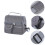 1 strapazierfähige lunchtasche, isoliertasche (grau) 4