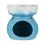 1Pc Blue Ceramic Aroma Therapy Burner Incense Holder for Relaxation 3