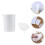 2 silikon messbecher transparent zum messen und backen 6
