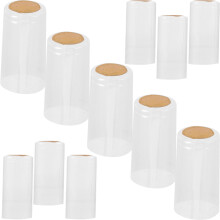 100Stk Weinverschluss Für Weißwein Hitzeaktivierter Pvc Weinstopfen