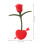 2 silikon-tee- rosenform, tee-filter hilfsmittel (rot) 10