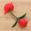 2 silikon-tee- rosenform, tee-filter hilfsmittel (rot) 9