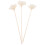 3 Blumen Aroma Diffusor Ätherisches Öl Stick Zubehör Weiß 7