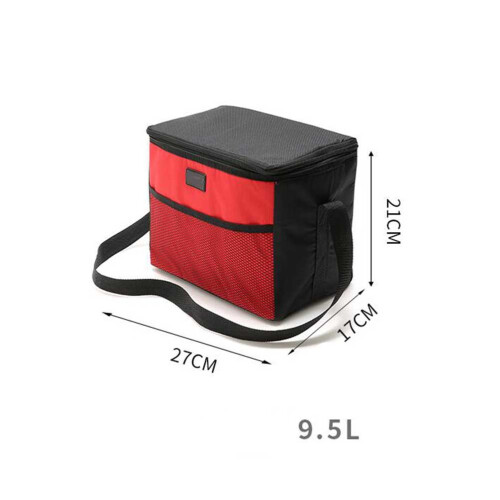Isoliertasche aus Oxford- , Thermobehälter rot 1
