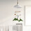 Housewarming Wind Chime Woven Flower Wind Chime Felt Multi 1pack 6