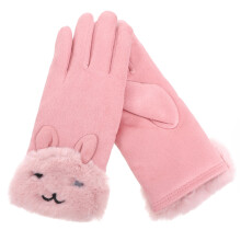 1 paar winterhandschuhe frauen, gestrickt, warm, touchscreen-tauglich