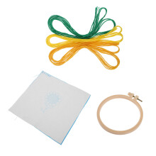 1 set stick-kit für anfänger, diy kreuzstich-set,
