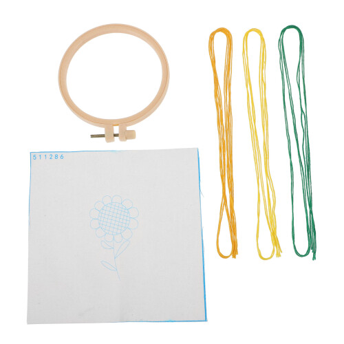 1 set stick-kit für anfänger, diy kreuzstich-set, 1