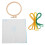 1 set stick-kit für anfänger, diy kreuzstich-set, 9