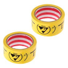 2 absperrband, warnband, sicherheitsaufkleber