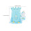 1Blauwe Resin Pen Container Unicorn Decor Organizer 2